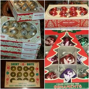 PREVIEW: Vintage MCM Christmas & More Glass Ball Ornaments